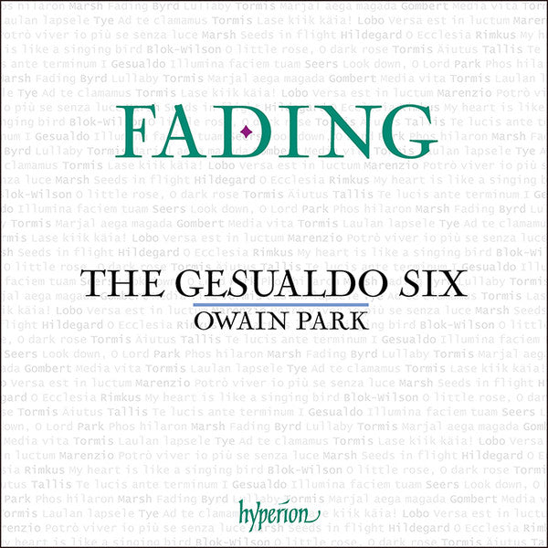 Gesualdo Six & Owain Park – Fading (180G) 🇺🇸