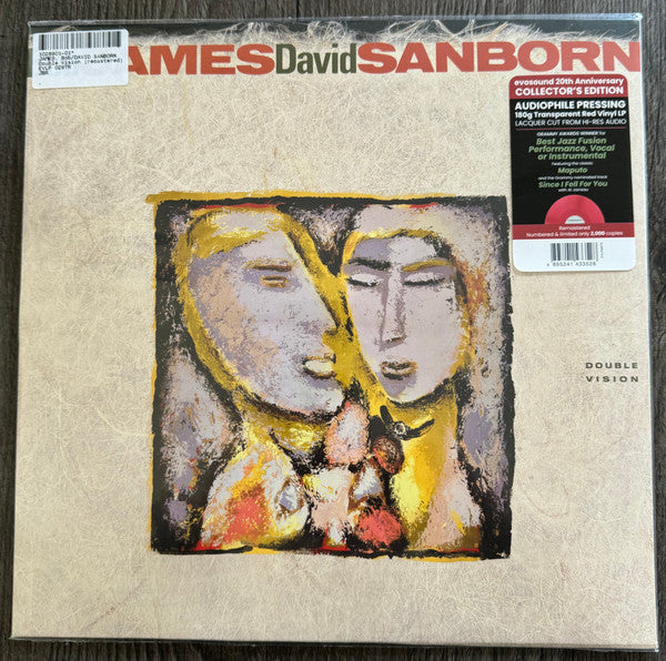 Bob & David Sanborn James – Double Vision (180G/Transparent Red Vinyl) 🇺🇸