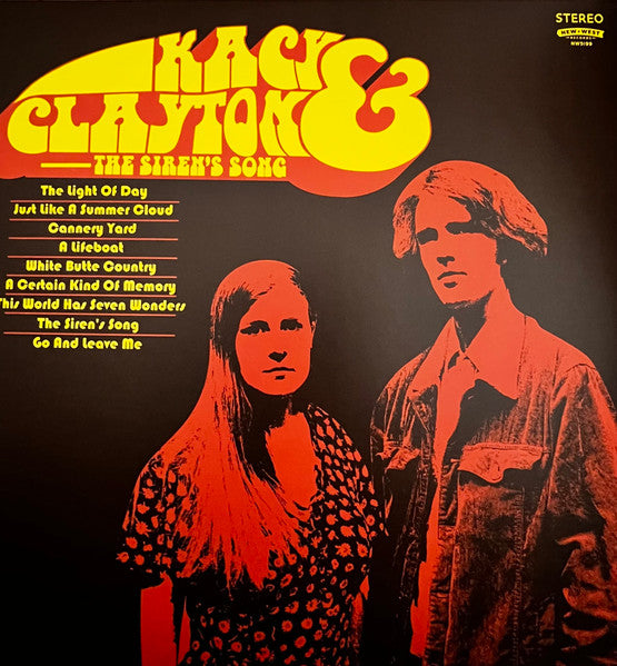 Kacy & Clayton – Siren's Song (Transparent Orange Vinyl) 🇺🇸
