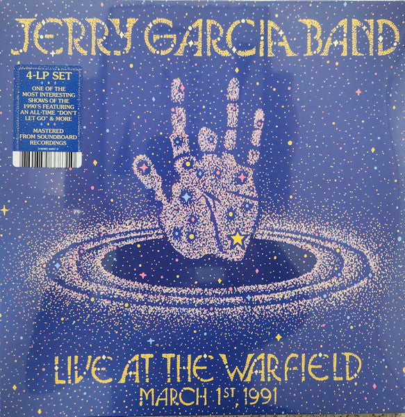 Jerry Band Garcia – Live at the Warfield: March 1ST, 1991 (4LP) 🇺🇸