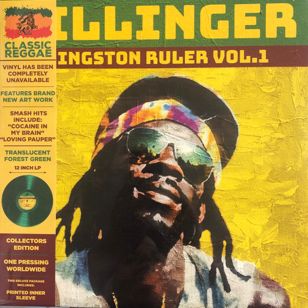 Dillinger – Kingston Ruler Vol.1 (Green Vinyl/Deluxe) 🇺🇸