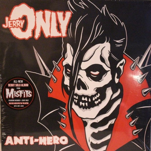 Jerry Only – Anti-hero (Black Ice & Red W/Silver & White Vinyl) (I) 🇺🇸