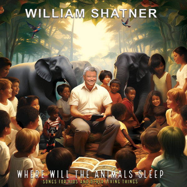 William Shatner – Where Will the Animals Sleep? Songs for Kids (Yellow Vinyl) 🇺🇸