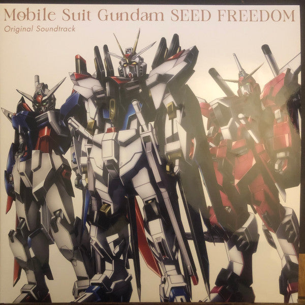 Toshihiko Sahashi – Mobile Suit Gundam Seed Freedom OST (3LP/Colored Vinyl/Japanese Import/Poster) 🇺🇸
