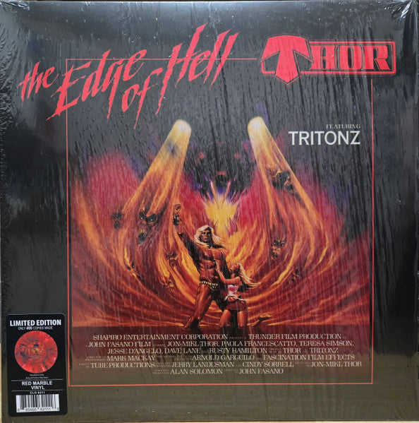 Thor – Edge of Hell (Red Marble Vinyl) 🇺🇸