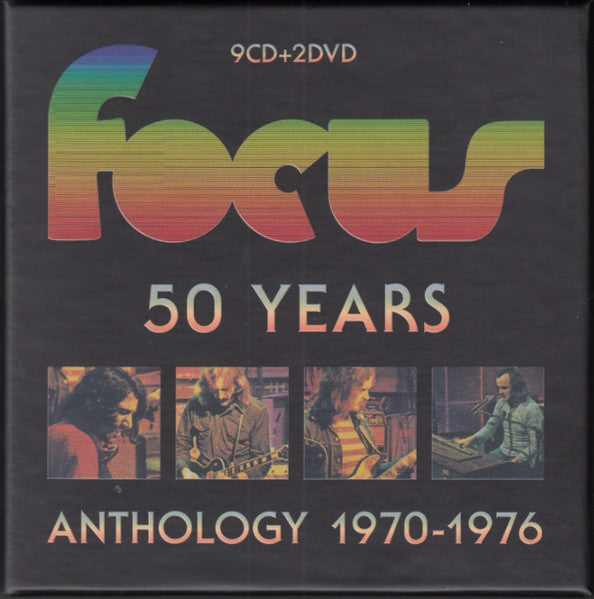 Focus – 50 Years Anthology 1970-1976 (9cd/2dvd) [CD Nuevo] 💿 🇺🇸