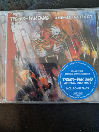 Tygers of Pan Tang – Animal Instinct (Blue Vinyl) 🇺🇸