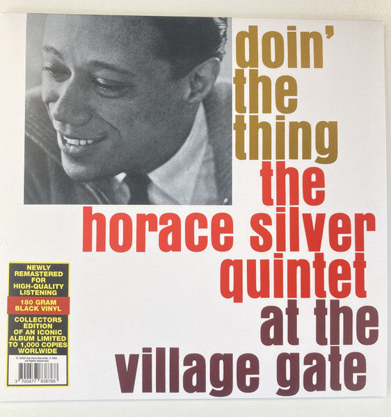 Horace Quintet Silver – Doin the Thing at the Village Gate (180G) 🇺🇸