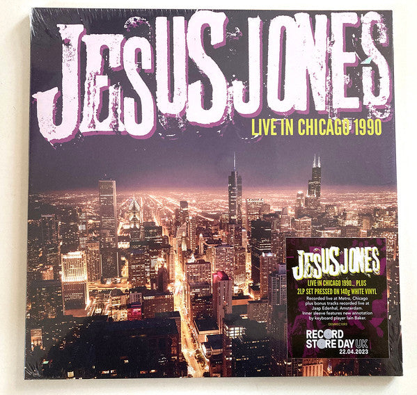 Jesus Jones – Live in Chicago 1990 (2LP/140G/White Vinyl) (RSD) 🇺🇸