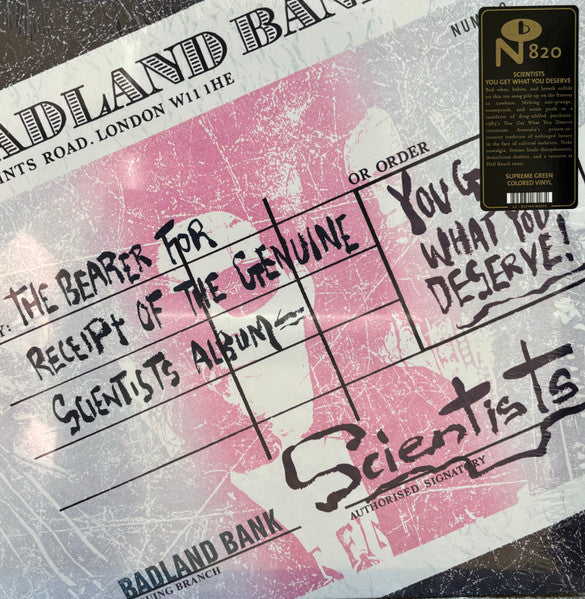Scientists – You Get What You Deserve (Green Vinyl) 🇺🇸