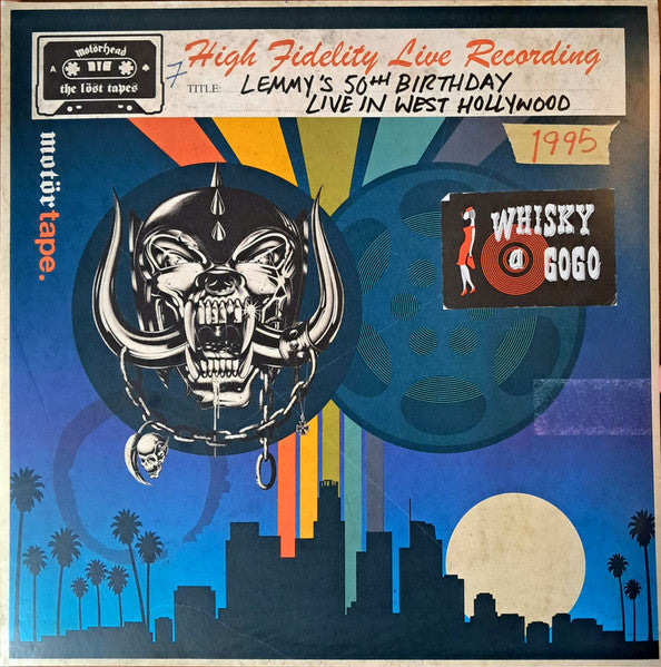Motörhead – Löst Tapes, VOL. 7: Lemmy's 50TH Birthday, Live in West Hollywood, 1995 (Clear Vinyl/2LP) (RSD) 🇺🇸