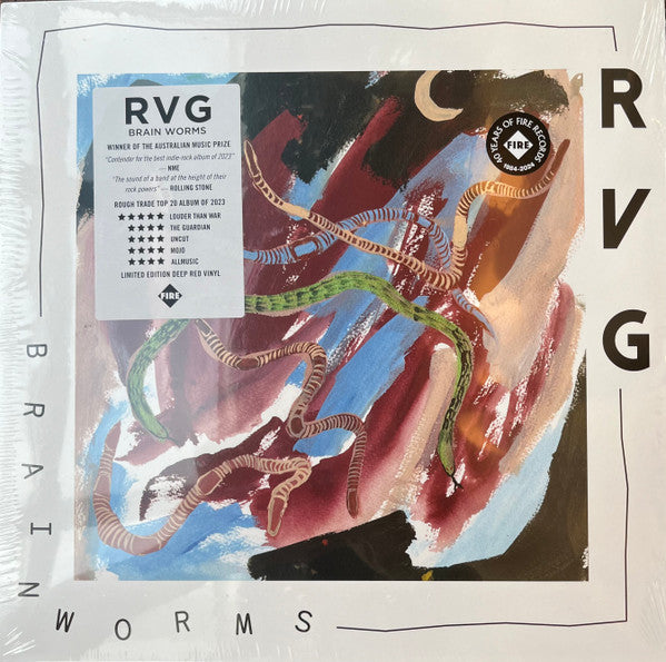 Rvg – Brain Worms (Blue Vinyl) 🇺🇸