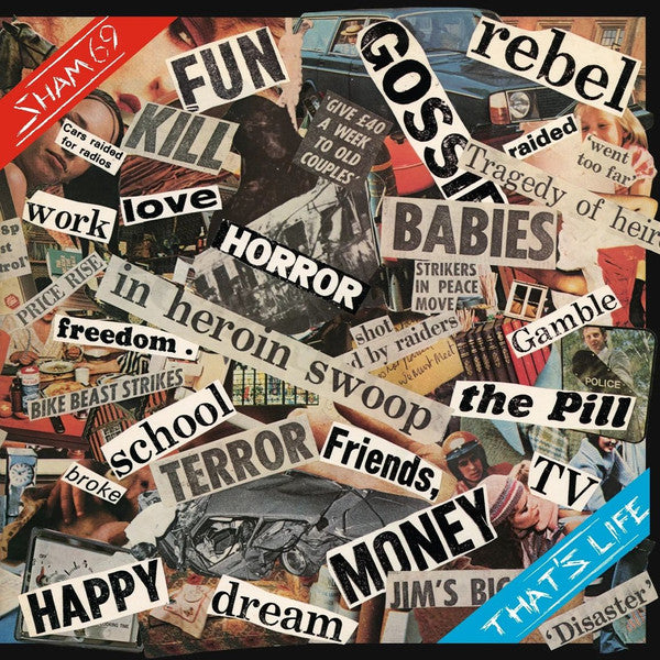 Sham 69 – That's Life (Translucent Red Vinyl/180g/numbered) 🇺🇸