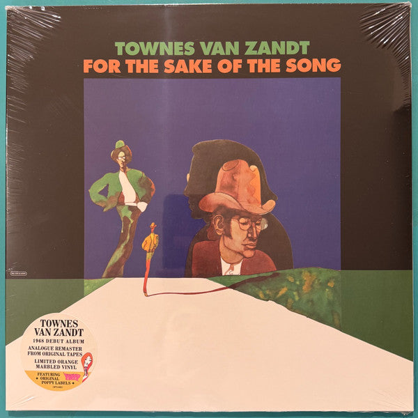 Townes Van Zandt – For the Sake of the Song (Orange Marble Vinyl) 🇺🇸