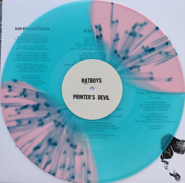 Ratboys – Printer's Devil (Pink & Blue Butterfly on Transparent Blue Vinyl) 🇺🇸