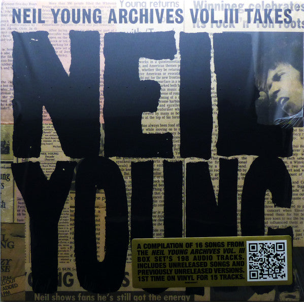Neil Young – Archives VOL. III Takes (2LP) 🇺🇸