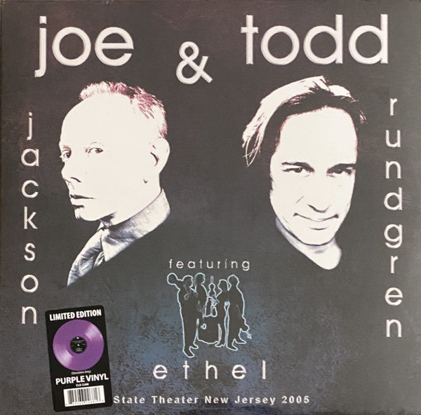 Joe; Todd Rundgren; Ethel Jackson – State Theater New Jersey 2005 (Purple Vinyl/3LP) 🇺🇸