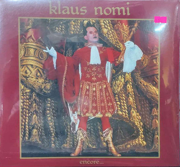 Klaus Nomi – Encore (Nomi'S Best) (Reissue) 🇺🇸