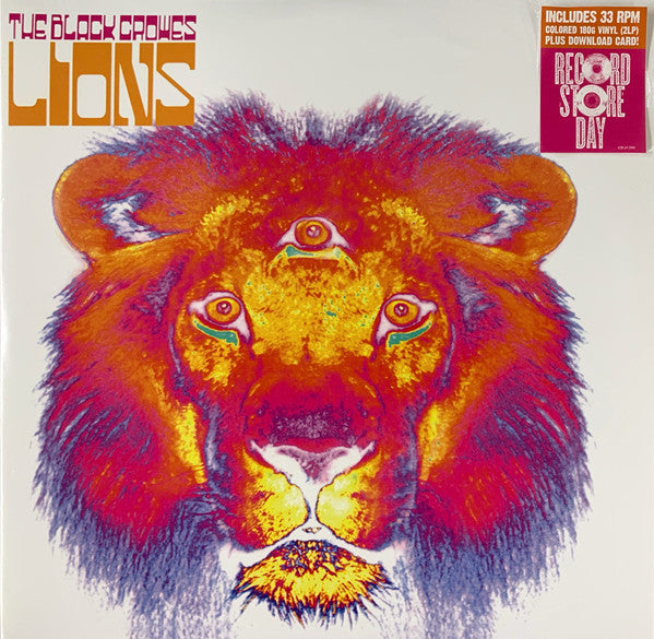 Black Crowes – Lions (2LP/180G/Color Vinyl/DL Card) (RSD) 🇺🇸