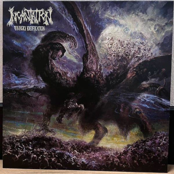 Incantation – Unholy Deification (Blue with Splatter Vinyl) (I) 🇺🇸