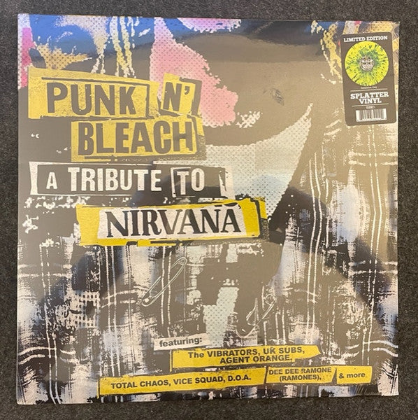Vibrators – Punk N Bleach - Tribute to Nirvana (Green Vinyl) 🇺🇸
