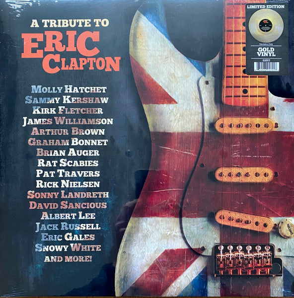 Various Artists – Tribute to Eric Clapton Artists (Gold Vinyl) 🇺🇸