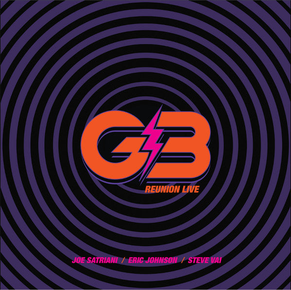 Joe Satriani – G3: 25TH Anniversary Reunion Tour (4LP/2CD/Pink/Orange/Purple/Splatter Vinyl) 🇺🇸