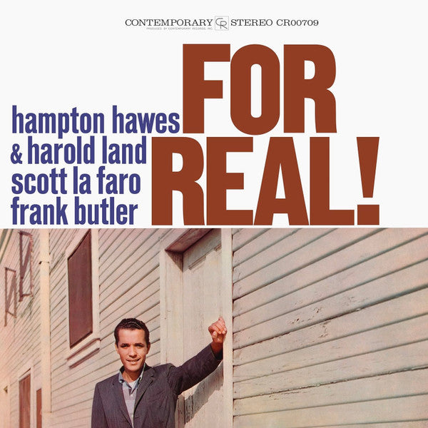 Hampton Hawes – For Real! (Contemporary Records Acoustic Sounds Series) 🇺🇸