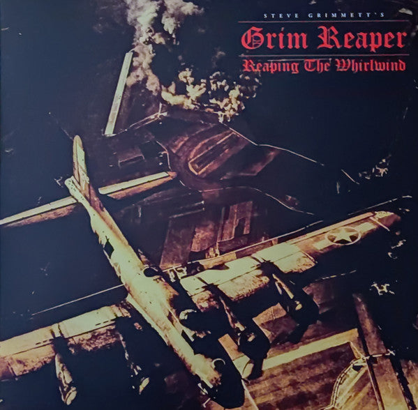 Grim Reaper – Reaping the Whirlwind – Live British Steel Festival 2018 (White / Red Splatter Vinyl) 🇺🇸