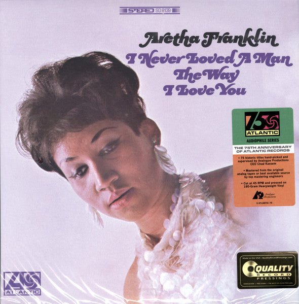 Aretha Franklin – I Never Loved a Man the Way I Love You (2LP/180G/45RPM) 🇺🇸