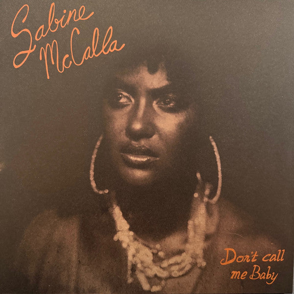 Sabine McCalla – Don't Call Me Baby (Orange / Black Marble Vinyl) 🇺🇸