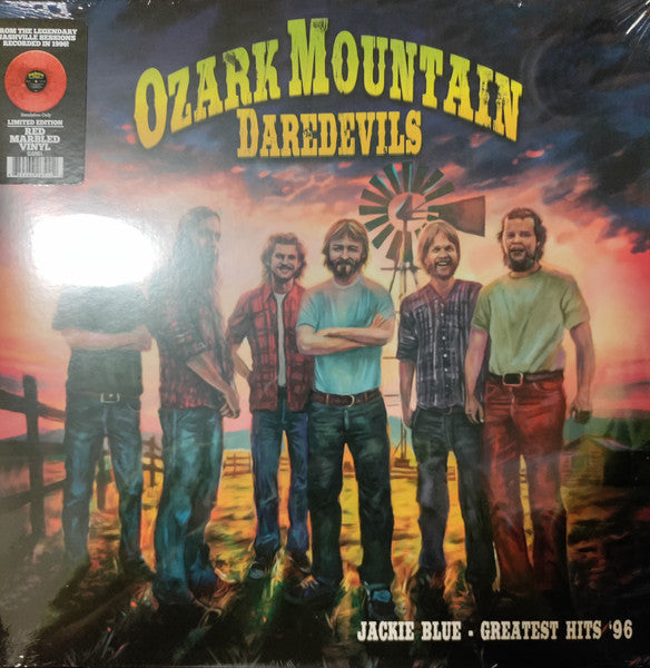 Ozark Mountain Daredevils – Jackie Blue - Greatest Hits '96 (Red Marble Vinyl/Mastered) 🇺🇸