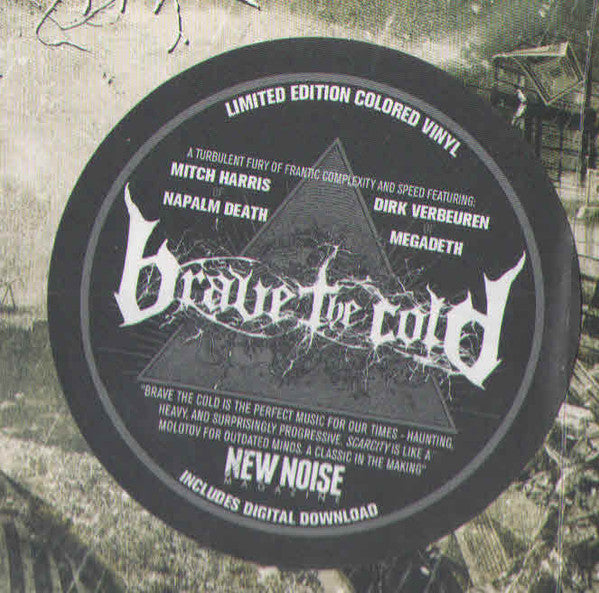 Brave the Cold – Scarcity (Highlight Yellow & Black Splatter Vinyl) (I) 🇺🇸