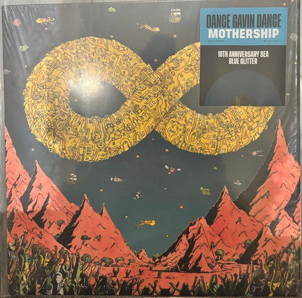 Dance Gavin Dance – Mothership (X) (10TH Anniversary) (Sea Blue Glitter Vinyl) 🇺🇸