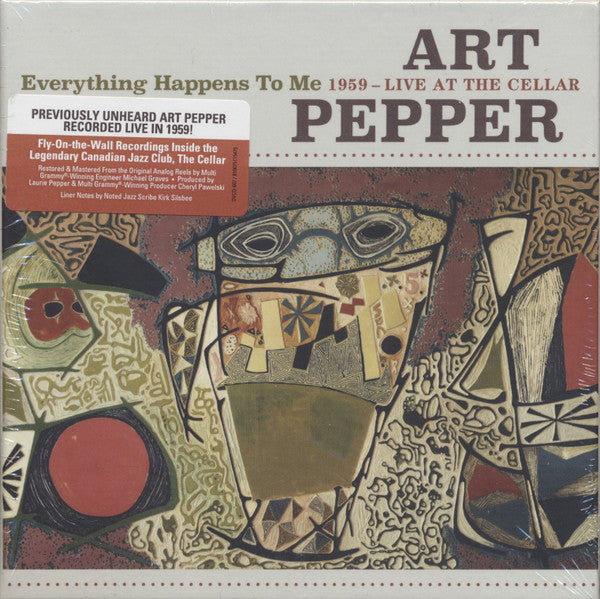 Art Pepper – Everything Happens to Me: 1959 - Live at the Cellar (4CD) [CD Nuevo] 💿 🇺🇸