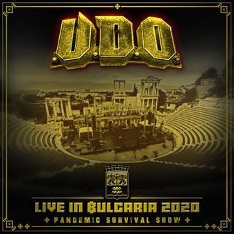 U.d.o. – Live in Bulgaria 2020 - Pandemic (White Vinyl) (I) 🇺🇸