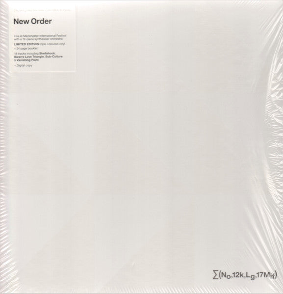 New Order – (No,12k,lg,17mif) New Order + Liam Gillick: so It Goes 🇺🇸