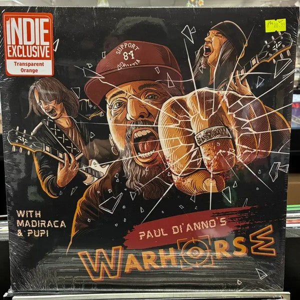 Paul Warhorse Di'anno's – Paul Di'anno's Warhorse (Transparent Orange Vinyl) (I) 🇺🇸