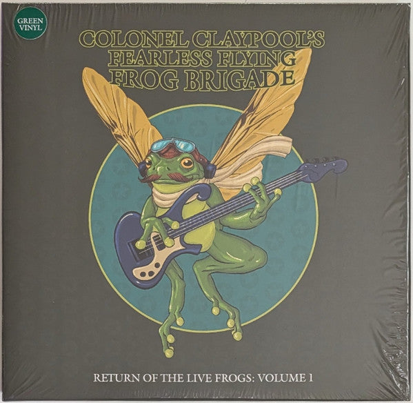 Les Fearless Flying Frog Brigade Claypool – Return of the Live Frogs: Volume 1 (Green Vinyl) 🇺🇸