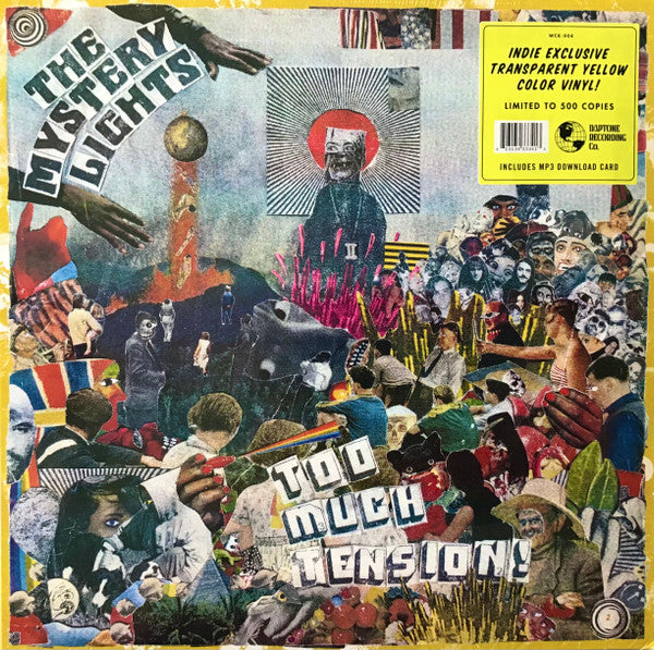 Mystery Lights – Too Much Tension! (Transparent Yellow Vinyl) (I) 🇺🇸
