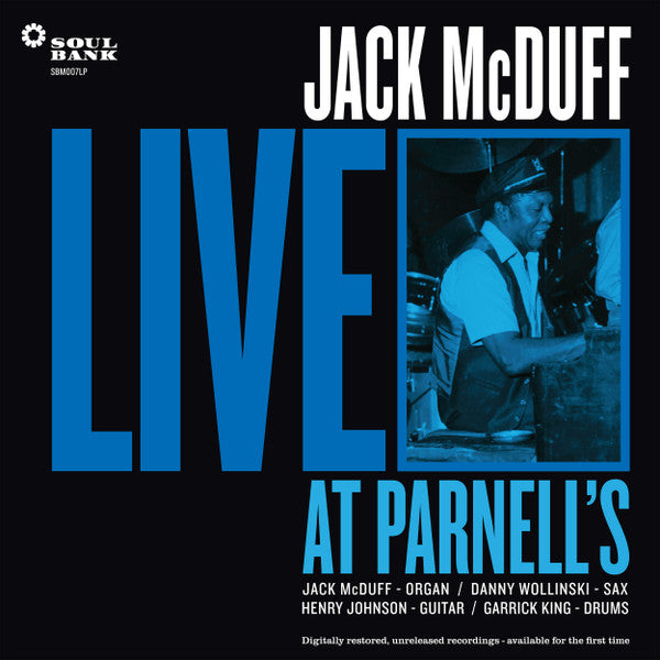 Jack McDuff – Live at Parnell’s (3LP) 🇺🇸