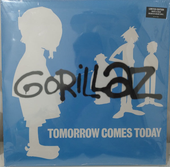 Gorillaz – Tomorrow Comes Today EP (White & Blue Color in Color Vinyl) 🇺🇸