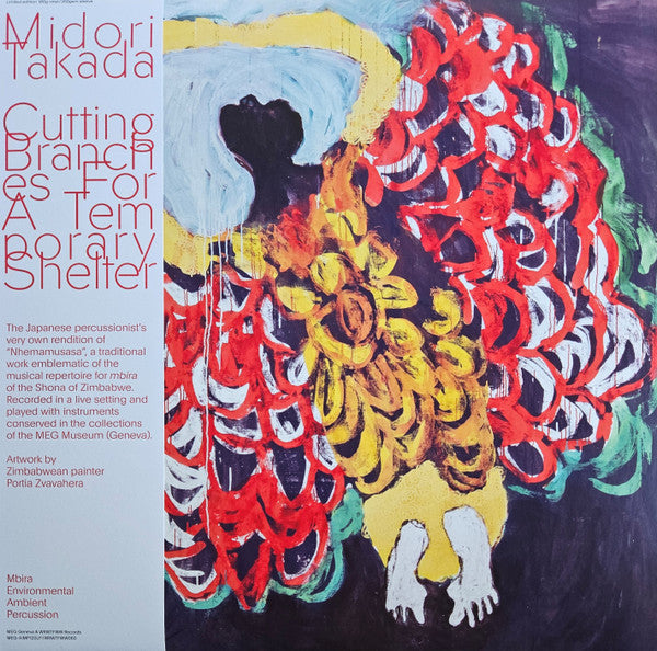 Midori Takada – Cutting Branches for a Temporary Shelter (Obi/Liner Notes) 🇺🇸