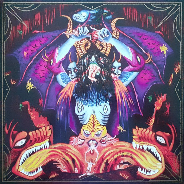 Devil Master – Satan Spits on Children of Light (Neon Violet W/ Orange, Mustard Yellow & Cyan Blue Splatter Vinyl) 🇺🇸