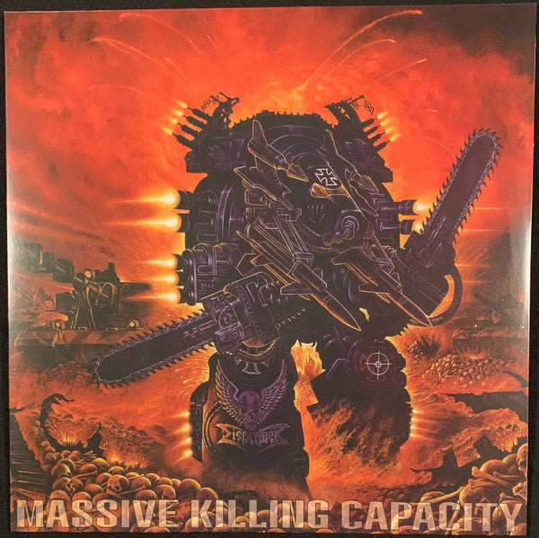 Dismember – Massive Killing Capacity (Yellow Orange Marble Vinyl/Reissue) 🇺🇸