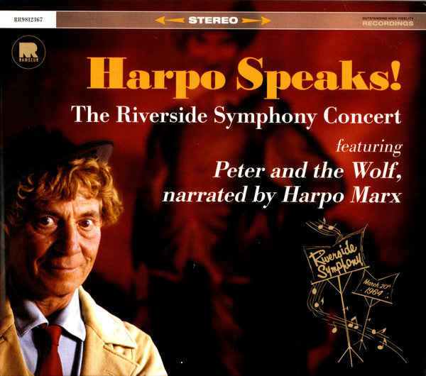 Harpo Marx – Harpo Speaks! - the Riverside Symphony Concert Ft Peter & the Wolf (180G) 🇺🇸