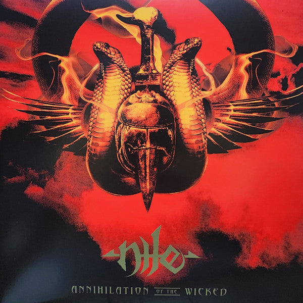 Nile – Annihilation of the Wicked (Blood Red with Gold Vinyl/Black & Halloween Orange Splatter Vinyl/2LP) 🇺🇸