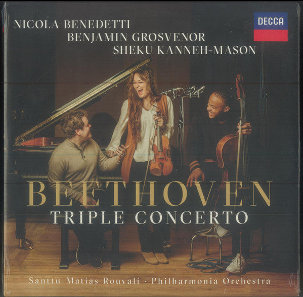 Nicola; Sheku Kanneh-mason; Benjamin Grosvenor Benedetti – Beethoven: Triple Concerto, Op. 56 (2LP) 🇺🇸