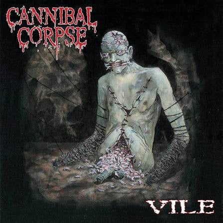 Cannibal Corpse – Vile (Zombie Brains (Grey W/ Red Streaks) Vinyl) 🇺🇸