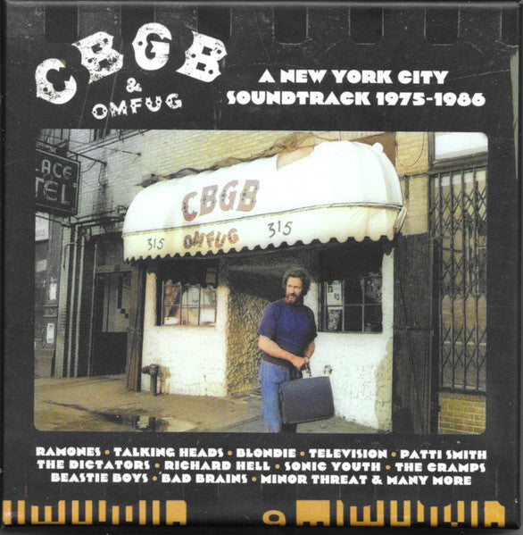 Various Artists – Cbgb: A New York City Soundtrack - 1975-1986 Clamshell Box (4CD) [CD Nuevo] 💿 🇺🇸